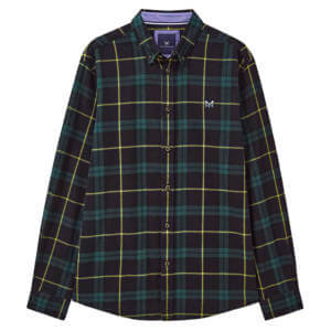 Crew Cotton Flannel House Check Shirt